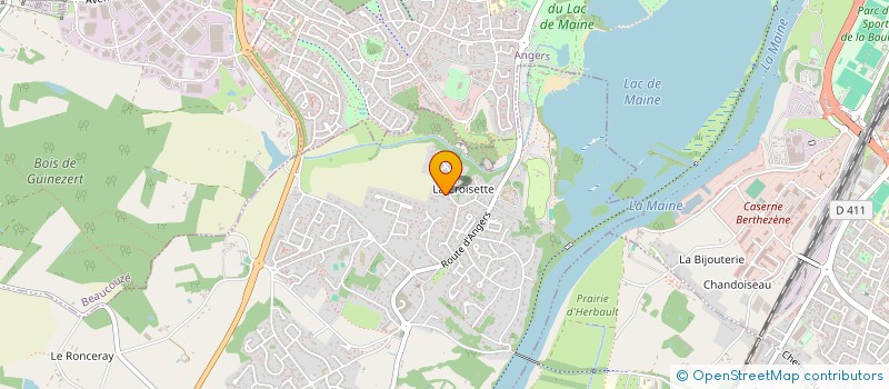 localisation de l'entreprise SCI DE LA DOUVE  BOUCHEMAINE