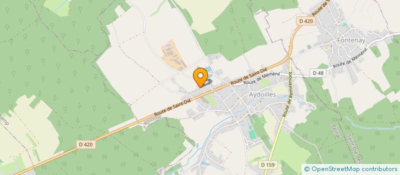 localisation de l'entreprise SCI DE LA DRUISE  AYDOILLES