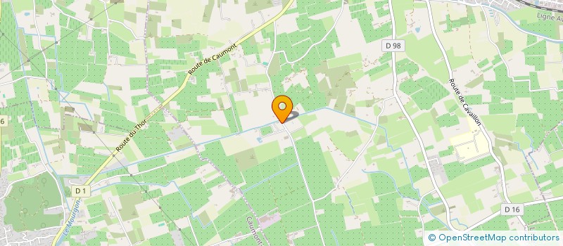 localisation de l'entreprise SCI DE LA DUNE  LE THOR