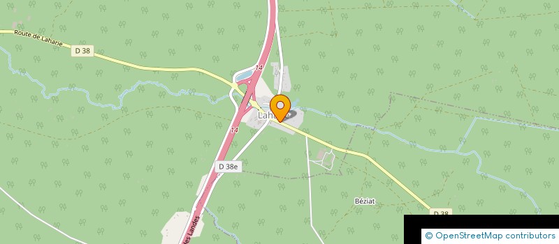 localisation de l'entreprise SCI DE LA DUNE DE CONTIS  ONESSE-LAHARIE