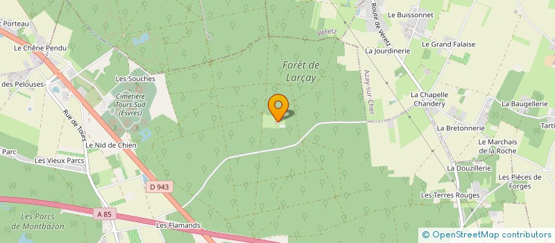 localisation de l'entreprise SCI DE LA DUPORTERIE  ESVRES