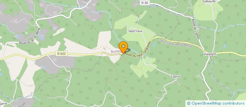 localisation de l'entreprise SCI DE LA FAILLADE à BURLATS