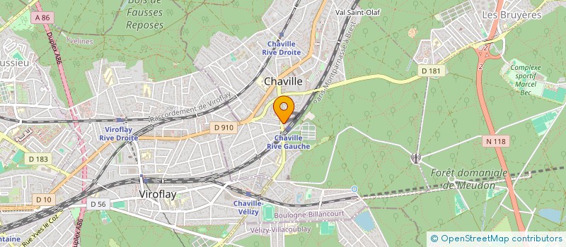 localisation de l'entreprise SCI DE LA FALAISE VALERIQUAISE à CHAVILLE