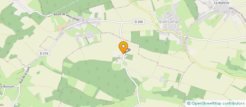 localisation de l'entreprise SCI DE LA FALISE  BOUVELINGHEM