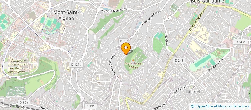 localisation de l'entreprise SCI DE LA FAMILLE à BOIS-GUILLAUME