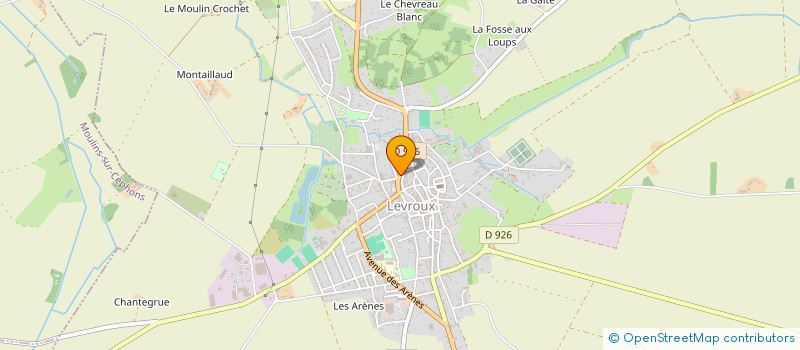 localisation de l'entreprise SCI DE LA FAMILLE BAVOUZET à LEVROUX