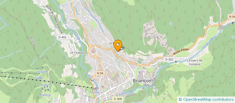 localisation de l'entreprise SCI DE LA FAMILLE FAVRICHON à BRIANCON