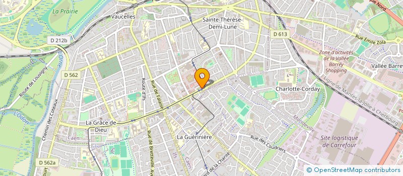 localisation de l'entreprise SCI DE LA FAMILLE LECHAT DE CAEN à CAEN