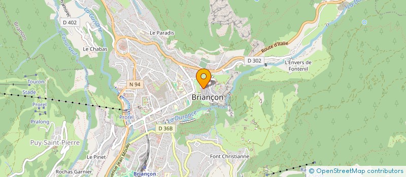 localisation de l'entreprise SCI DE LA FAMILLE PASCAL à BRIANCON