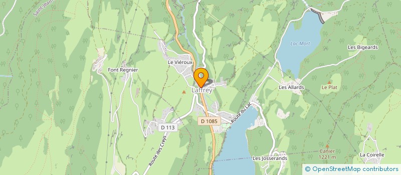 localisation de l'entreprise SCI DE LA FAMILLE PATAPON  LAFFREY