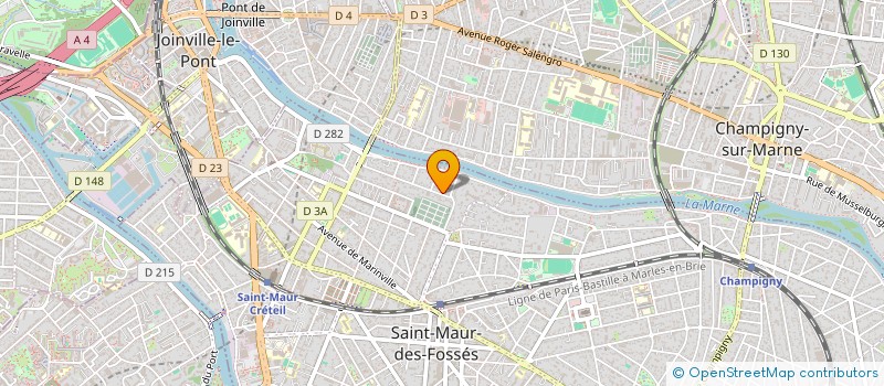 localisation de l'entreprise SCI DE LA FAMILLE QUENIN à SAINT-MAUR-DES-FOSSES