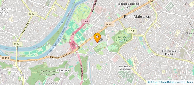 localisation de l'entreprise SCI DE LA FANTAISIE à RUEIL-MALMAISON