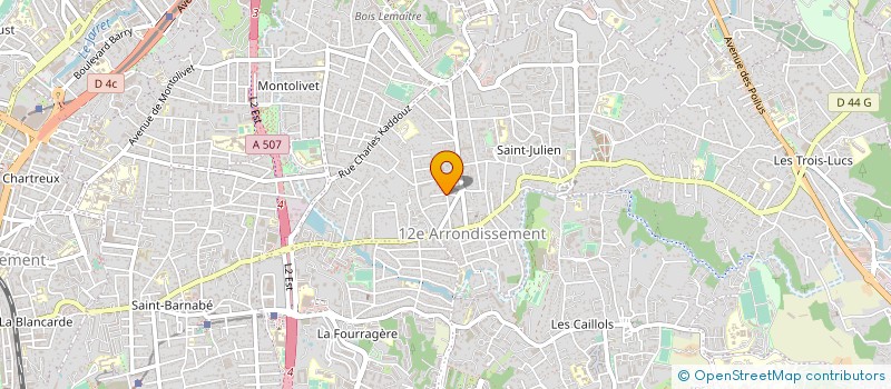 localisation de l'entreprise SCI DE LA FARE à MARSEILLE