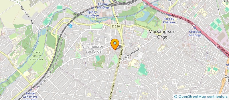 localisation de l'entreprise SCI DE LA FARINETTE II à VILLEMOISSON-SUR-ORGE