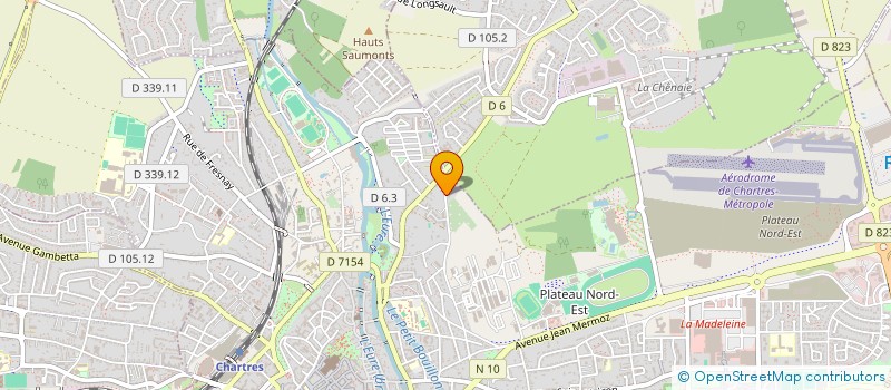 localisation de l'entreprise SCI DE LA FAVIERE à CHARTRES