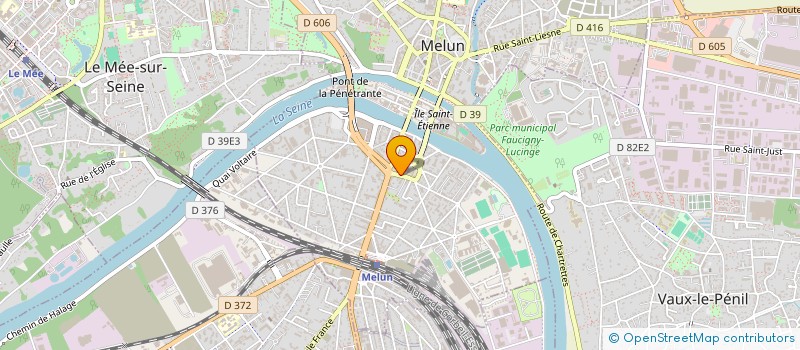 localisation de l'entreprise SCI DE LA FAVIERE à MELUN