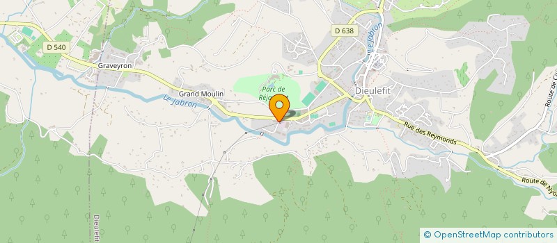 localisation de l'entreprise SCI DE LA FAYANCE  DIEULEFIT