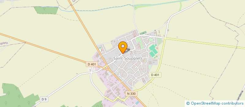 localisation de l'entreprise SCI DE LA FERME  PONTHOILE