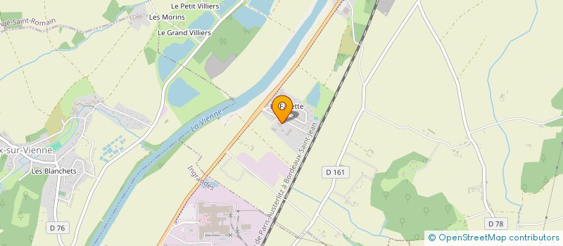 localisation de l'entreprise SCI DE LA FERME à DANGE-SAINT-ROMAIN