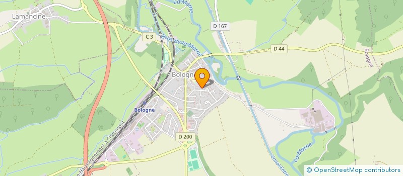 localisation de l'entreprise SCI DE LA FERME à VIEVILLE