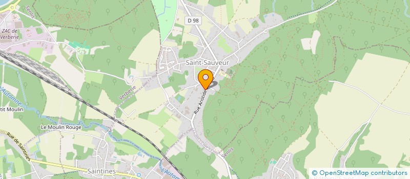 localisation de l'entreprise SCI DE LA FERME  SAINT-SAUVEUR