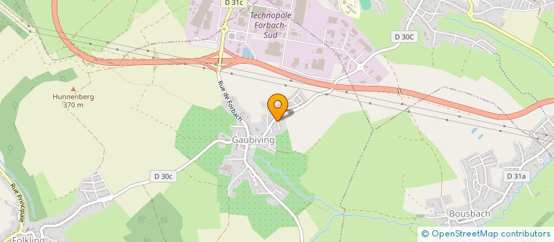 localisation de l'entreprise SCI DE LA FERME  FOLKLING