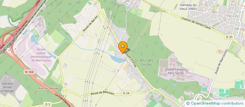 localisation de l'entreprise SCI DE LA FERME  MARCOUSSIS