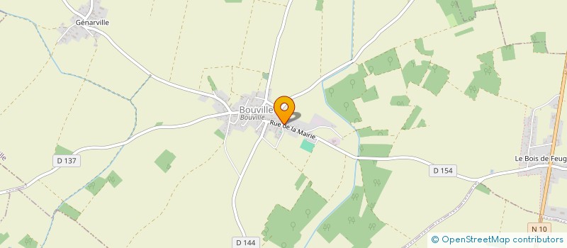 localisation de l'entreprise SCI DE LA FERME AUX OISEAUX à BOUVILLE