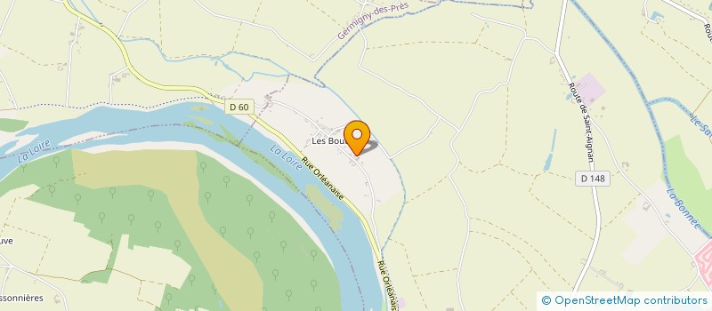 localisation de l'entreprise SCI DE LA FERME DE FLEURY à SAINT-BENOIT-SUR-LOIRE