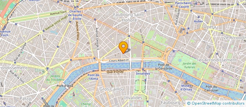 localisation de l'entreprise SCI DE LA FERME DE GRIGNON  PARIS