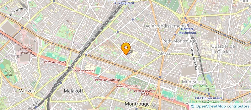 localisation de l'entreprise SCI DE LA FERME DE L EPINE  PARIS