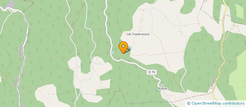 localisation de l'entreprise SCI DE LA FERME DE PARS  CALVIGNAC