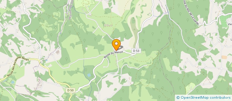 localisation de l'entreprise SCI DE LA FERME DES MILANDES à CASTELNAUD LA CHAPELLE
