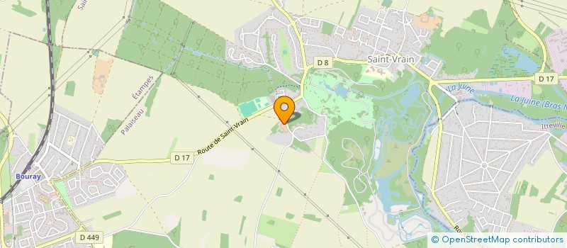 localisation de l'entreprise SCI DE LA FERME DES PORTES  SAINT-VRAIN