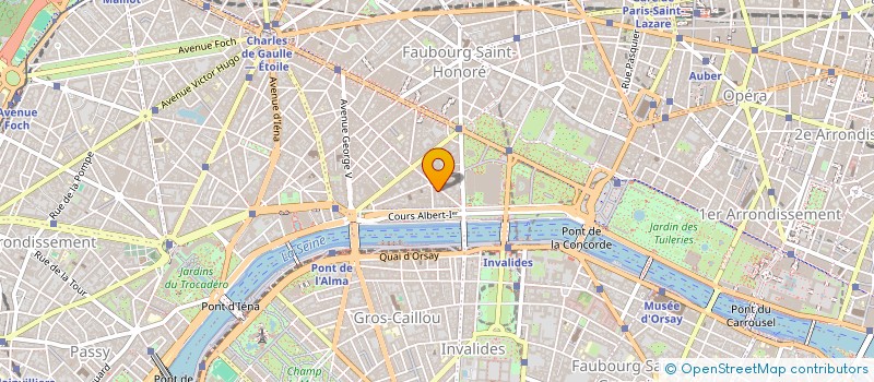 localisation de l'entreprise SCI DE LA FERME DES TILLEULS  PARIS