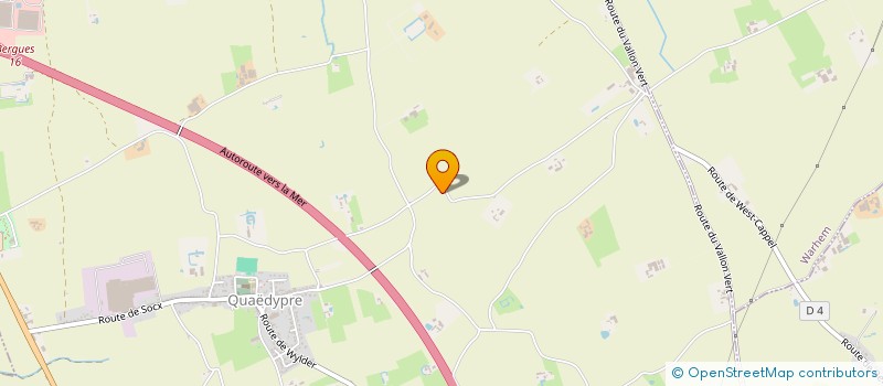 localisation de l'entreprise SCI DE LA FERME S'ABS'HOF  QUAEDYPRE