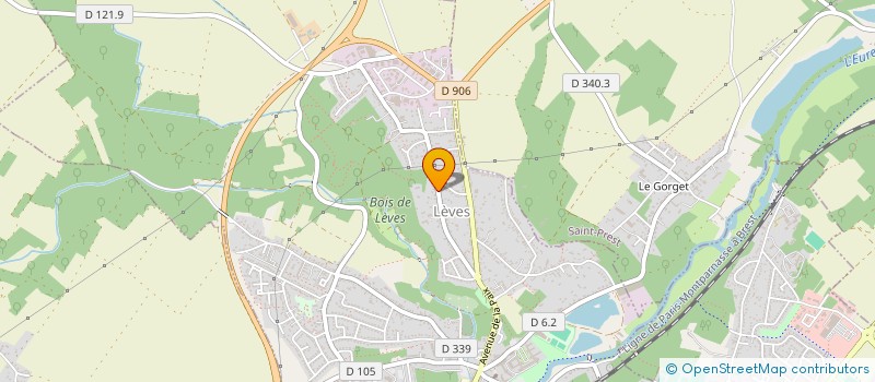 localisation de l'entreprise SCI DE LA FERMETTE à LEVES