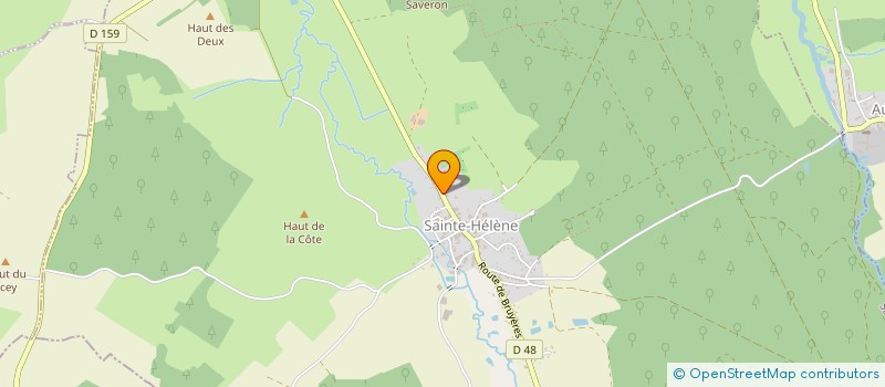 localisation de l'entreprise SCI DE LA FERMETTE  SAINTE-HELENE