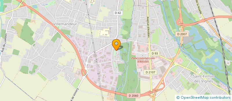 localisation de l'entreprise SCI DE LA FERRANDIERE à CHEVILLON-SUR-HUILLARD