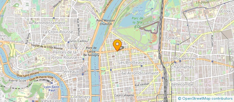 localisation de l'entreprise SCI DE LA FEUILLARDE  LYON