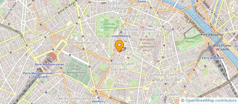 localisation de l'entreprise SCI DE LA FEULARDE  PARIS