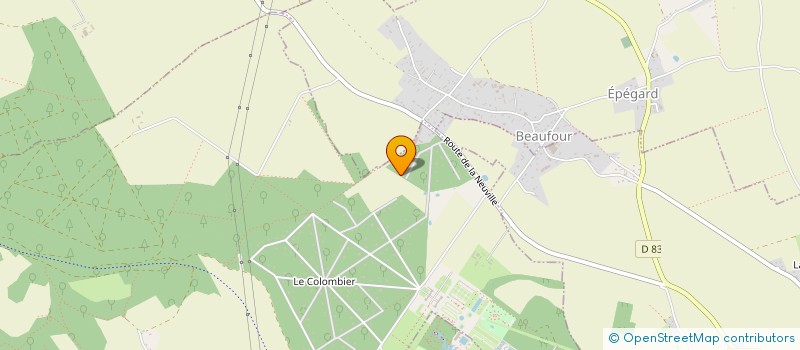 localisation de l'entreprise SCI DE LA FIBRE  SAINTE-OPPORTUNE-DU-BOSC