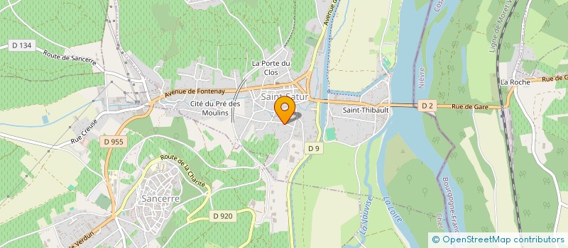 localisation de l'entreprise SCI DE LA FILASSE  SAINT-SATUR