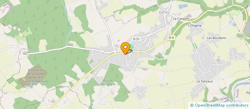 localisation de l'entreprise SCI DE LA FOIRE AUX CHEVAUX  LANTIC