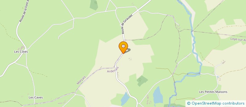 localisation de l'entreprise SCI DE LA FOLIE  ARDENAIS