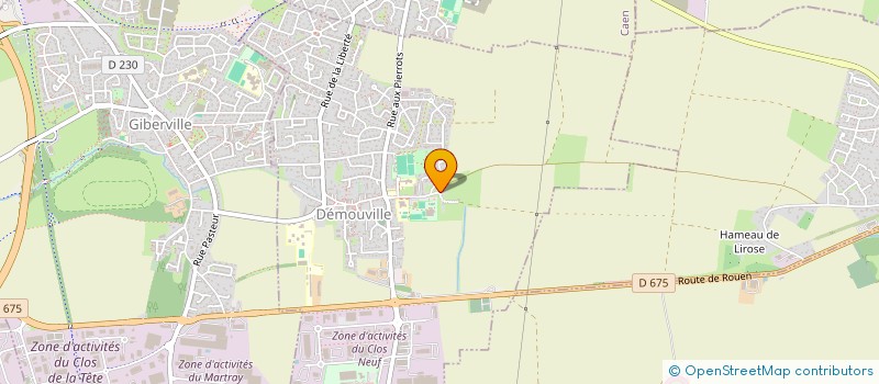 localisation de l'entreprise SCI DE LA FONDAM  DEMOUVILLE