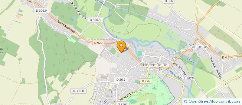 localisation de l'entreprise SCI DE LA FONDERIE à NOGENT-LE-ROI