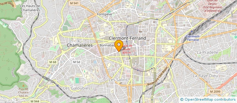 localisation de l'entreprise SCI DE LA FONT BLANCHE  PARIS