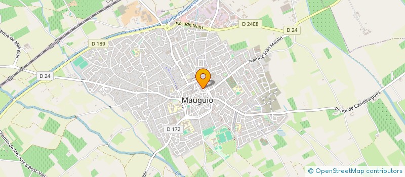 localisation de l'entreprise SCI DE LA FONT DE MAUGUIO  MAUGUIO