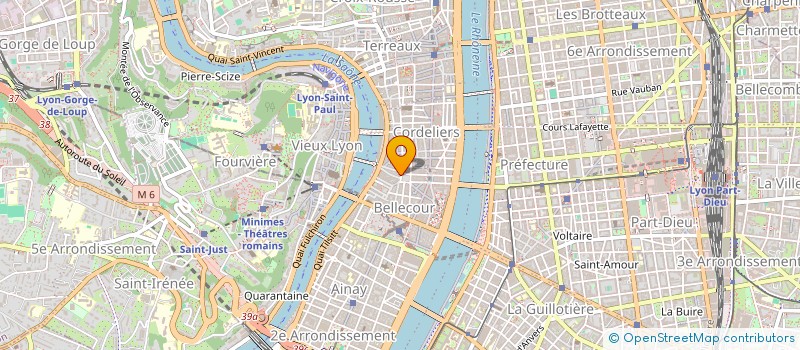 localisation de l'entreprise SCI DE LA FONTAINE  LYON